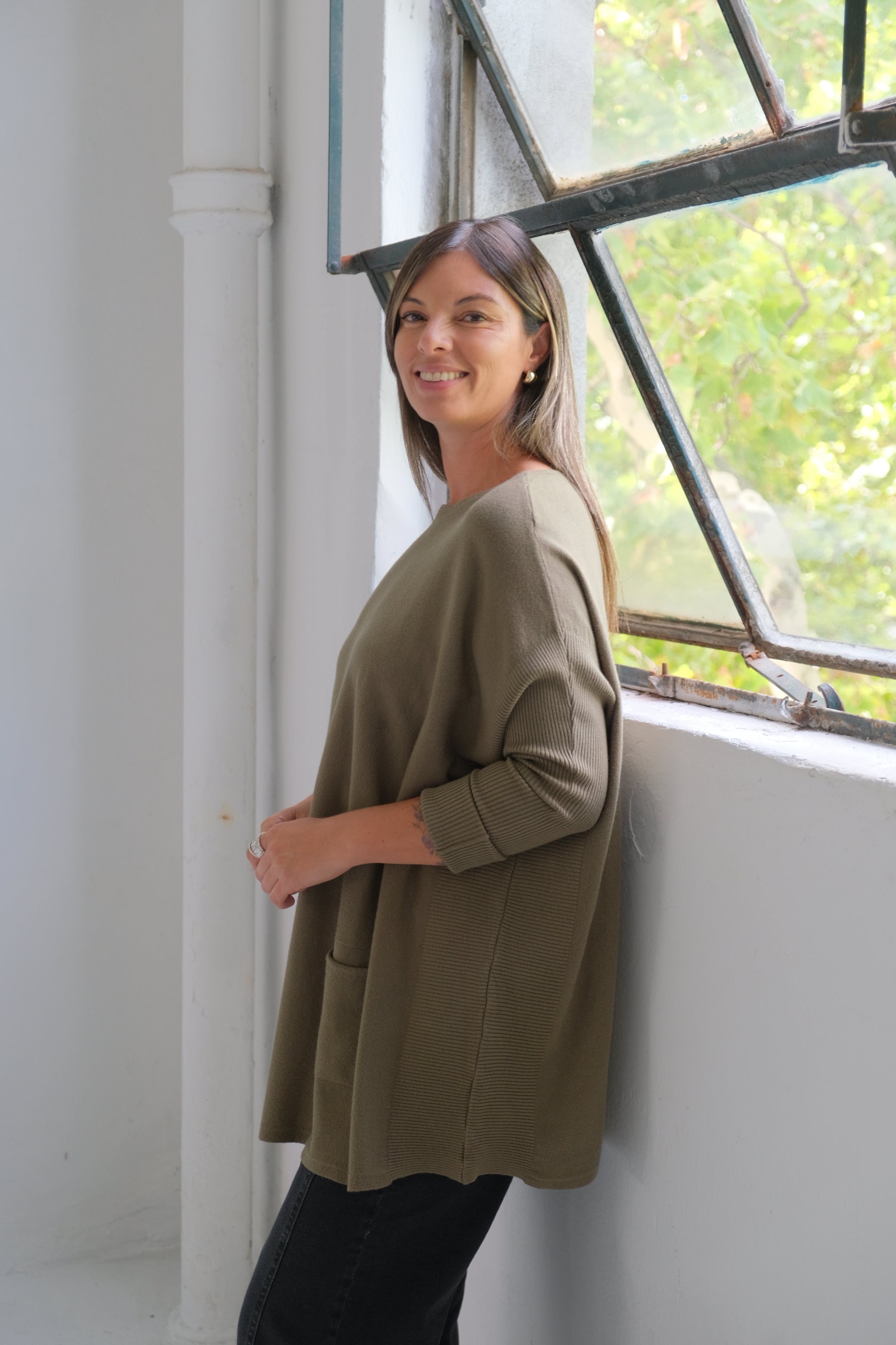 Sweater Oversize Verde