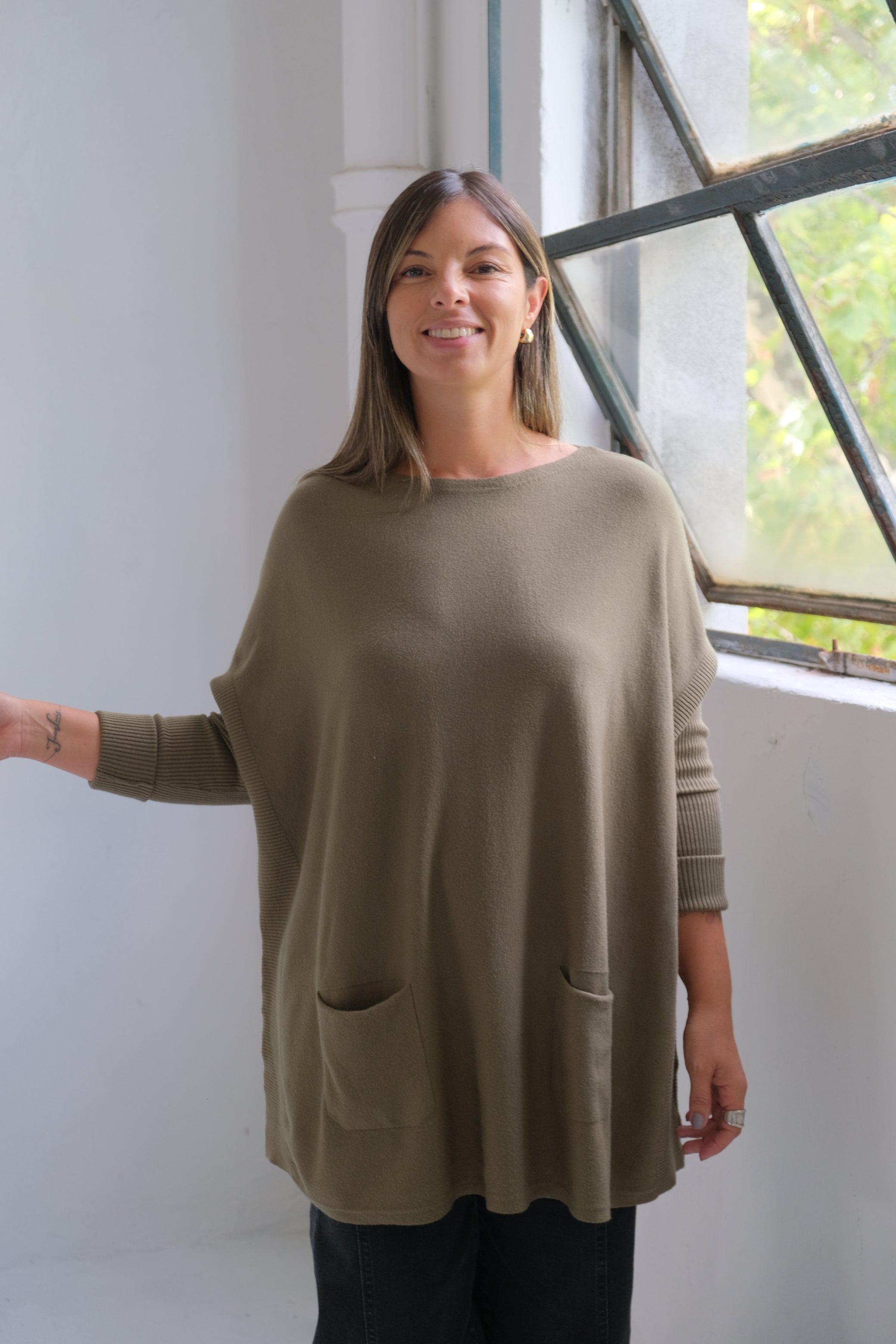 Sweater Oversize Verde