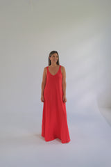 Vestido Luisana Rojo