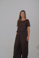 Pantalón Atenea Chocolate