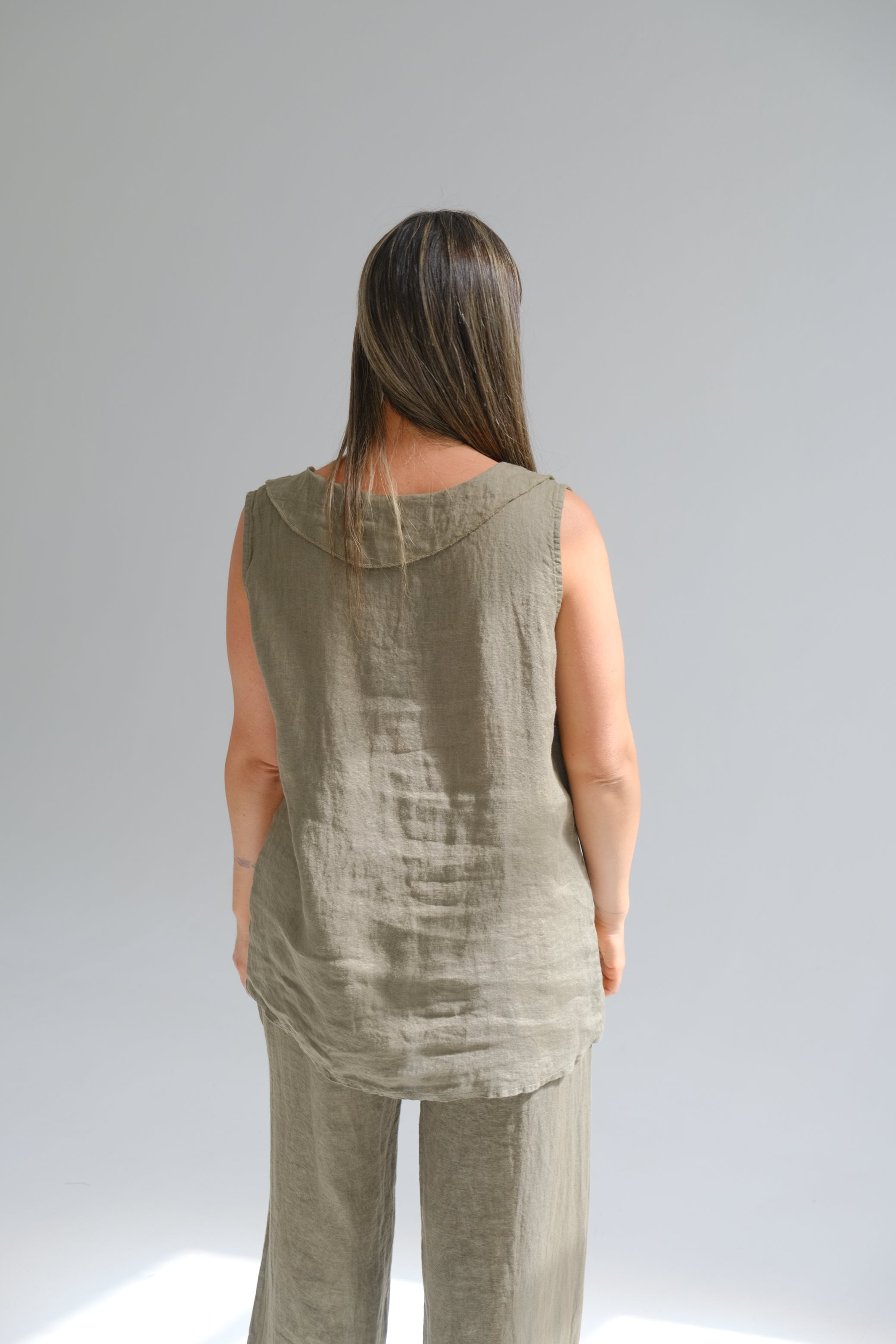 Musculosa Aurelia Verde Seco