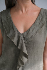 Musculosa Aurelia Verde Seco