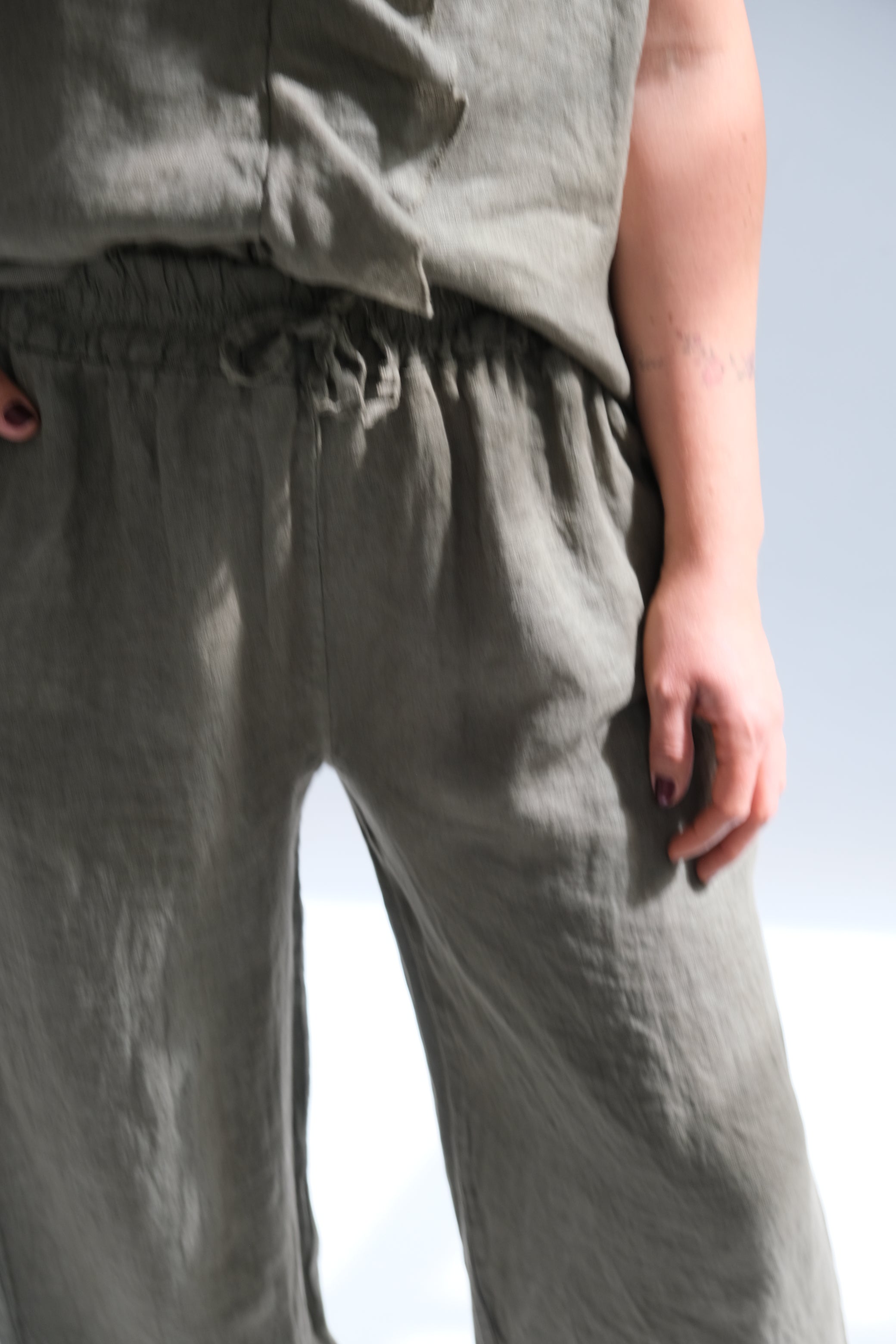 Pantalon Clio Verde Seco