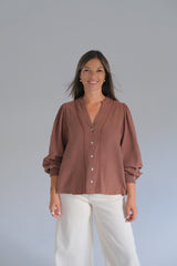 Blusa Rose Chocolate