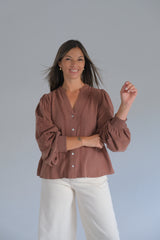 Blusa Rose Chocolate