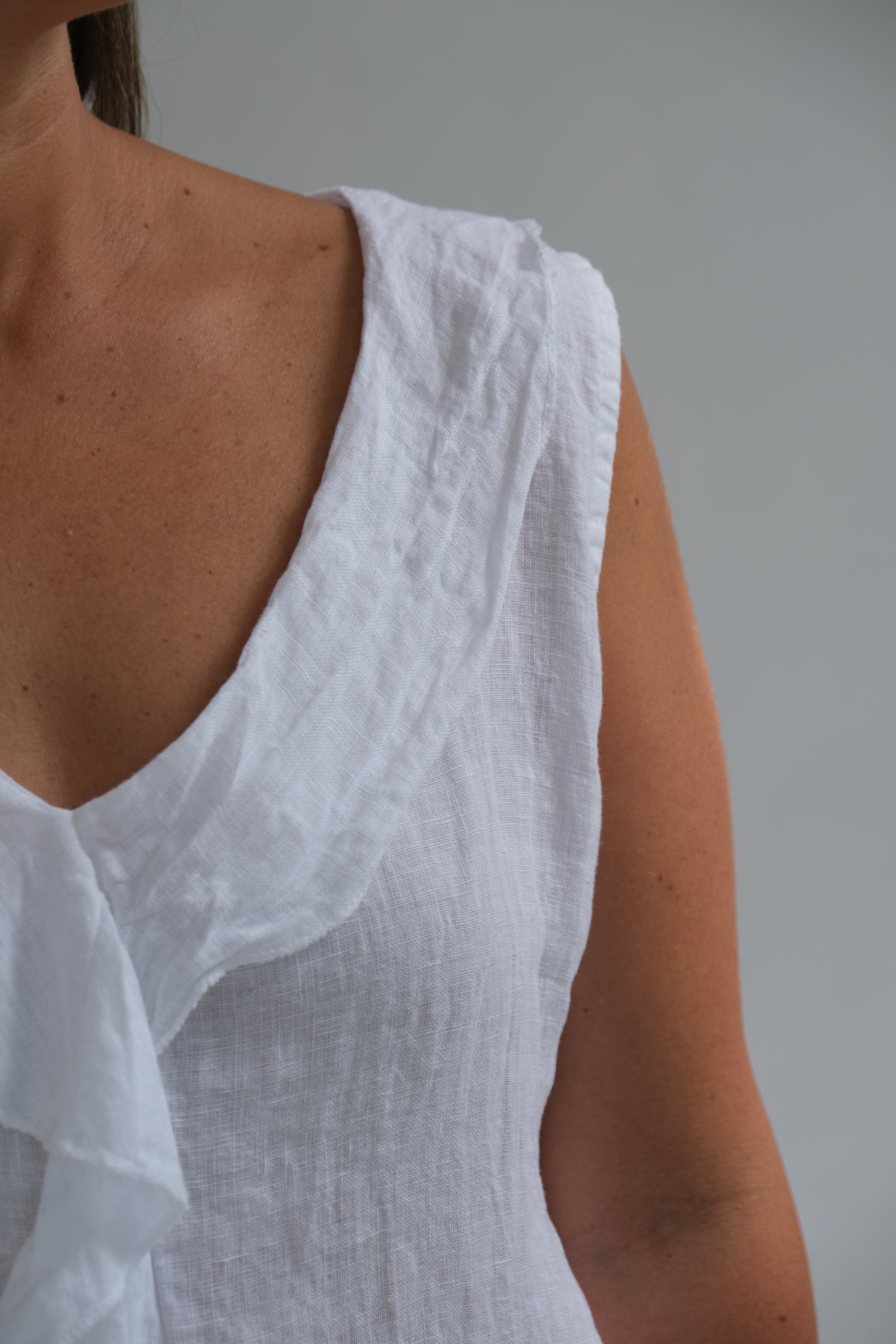 Musculosa Aurelia Blanco