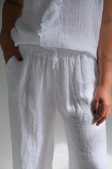 Pantalon Clio Blanco