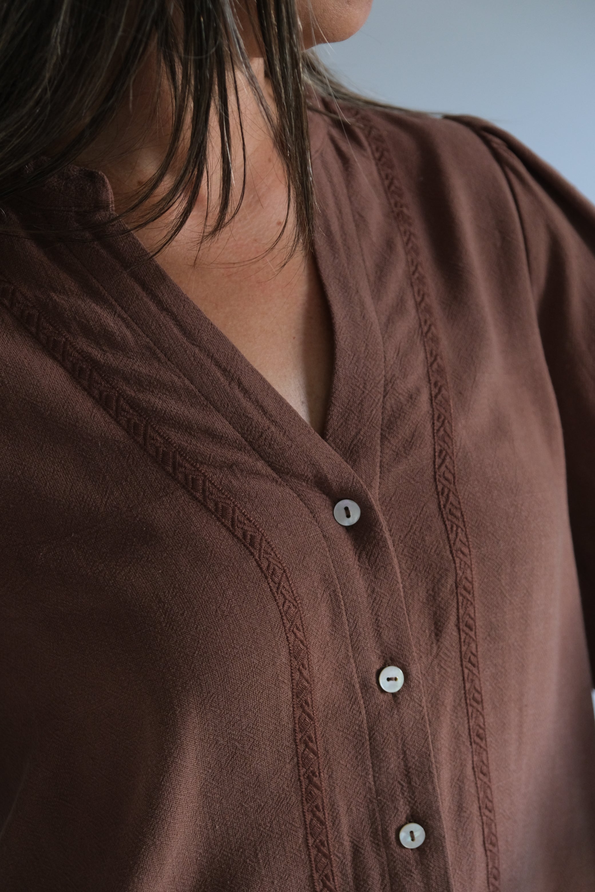 Blusa Rose Chocolate