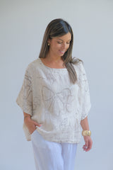 Blusa Lina Beige