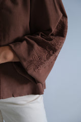 Blusa Rose Chocolate