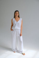 Pantalon Clio Blanco