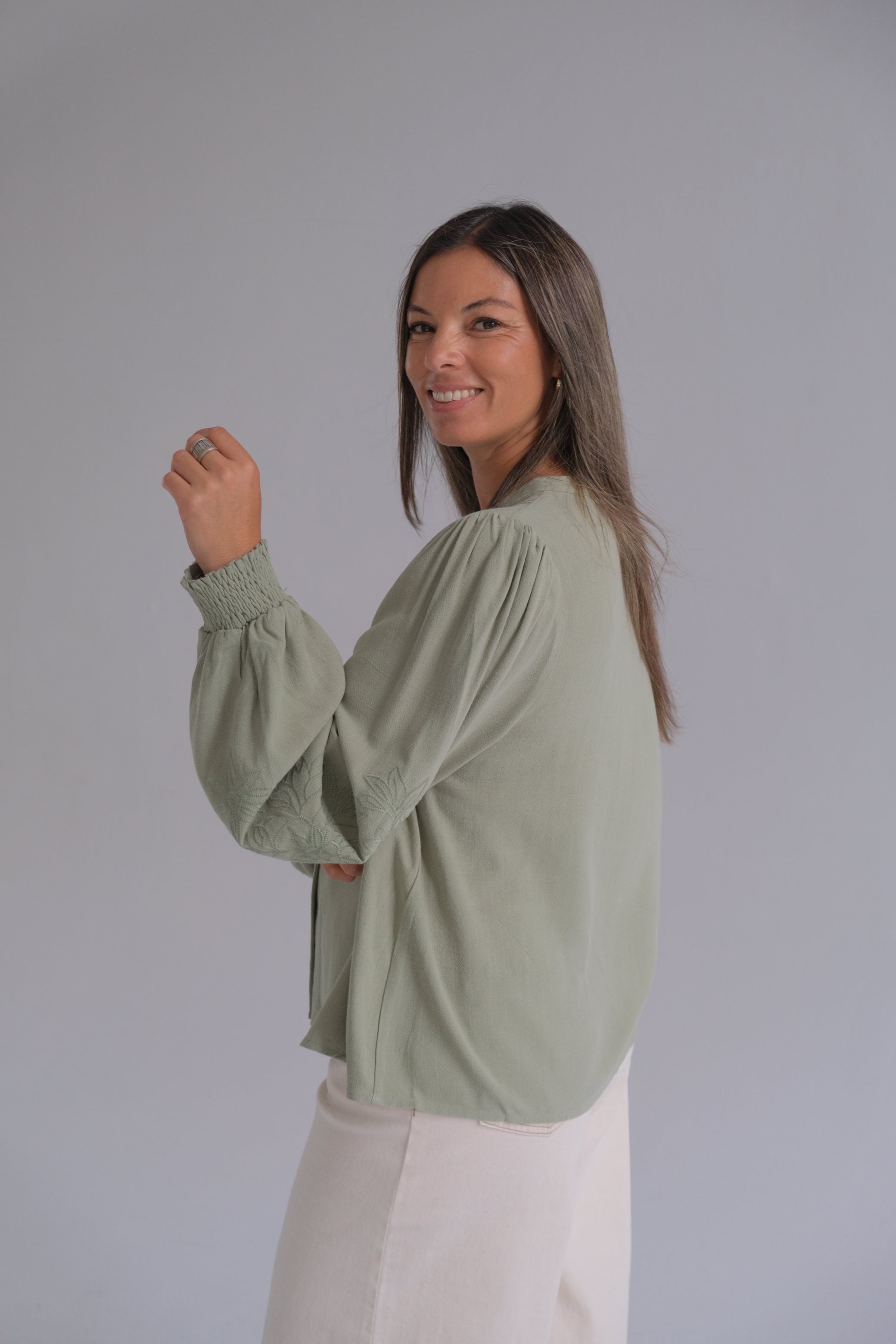 Blusa Rose Verde