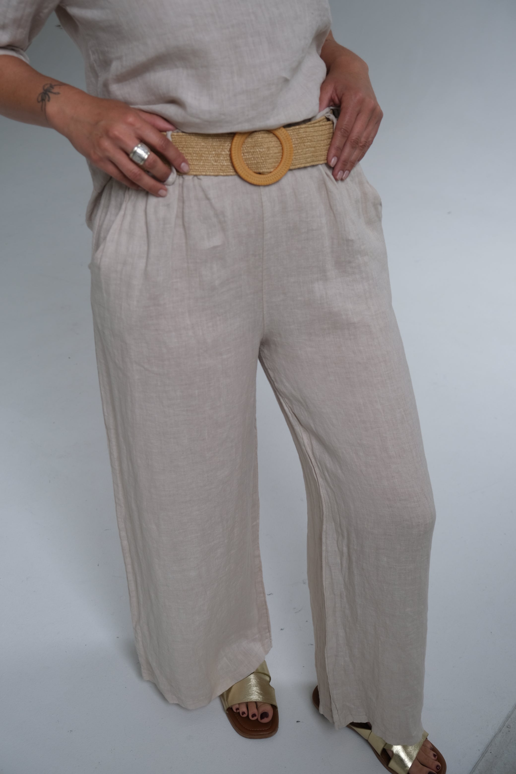 Pantalon Mila Crudo