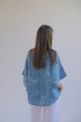 Blusa Lina Azul Jean
