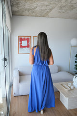 Vestido Lazo Azul Francia