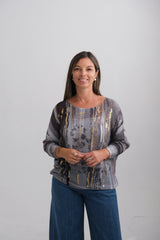 Sweater Canela Gris