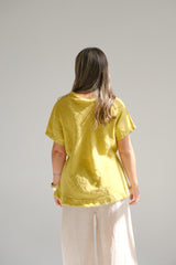 Remera Cipri Mostaza