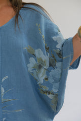 Blusa Marfi Azul Jean