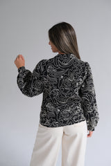 Blusa Bora Negro