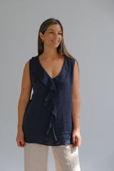 Musculosa Aurelia Azul Marino