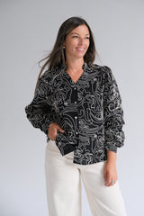 Blusa Bora Negro