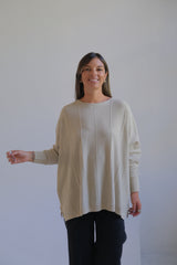 Sweater Lurex  Beige