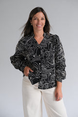 Blusa Bora Negro