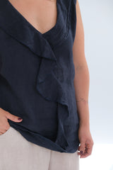 Musculosa Aurelia Azul Marino