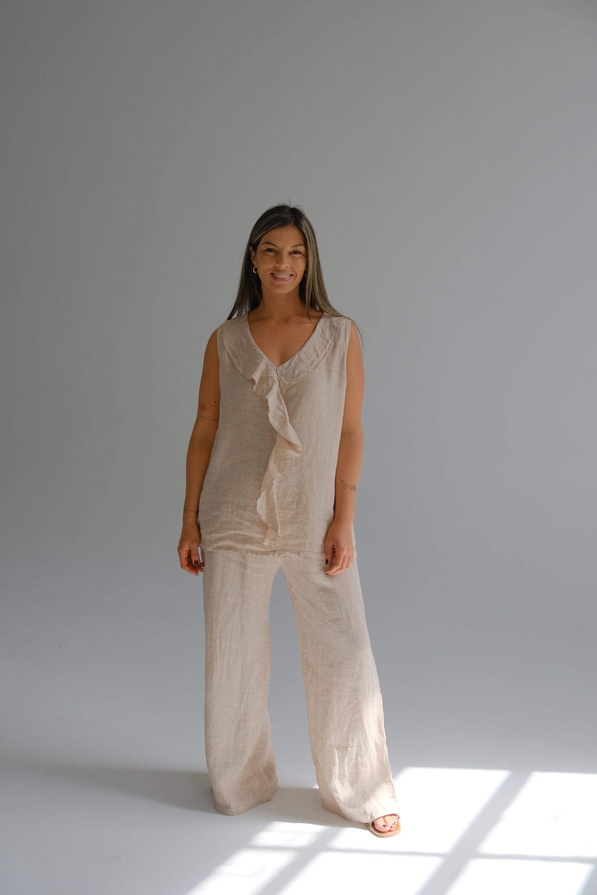 Musculosa Aurelia Beige