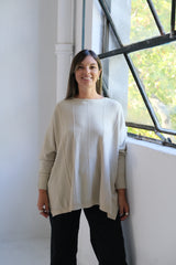 Sweater Lurex  Beige