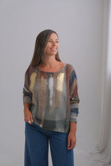 Sweater Canela Verde Seco