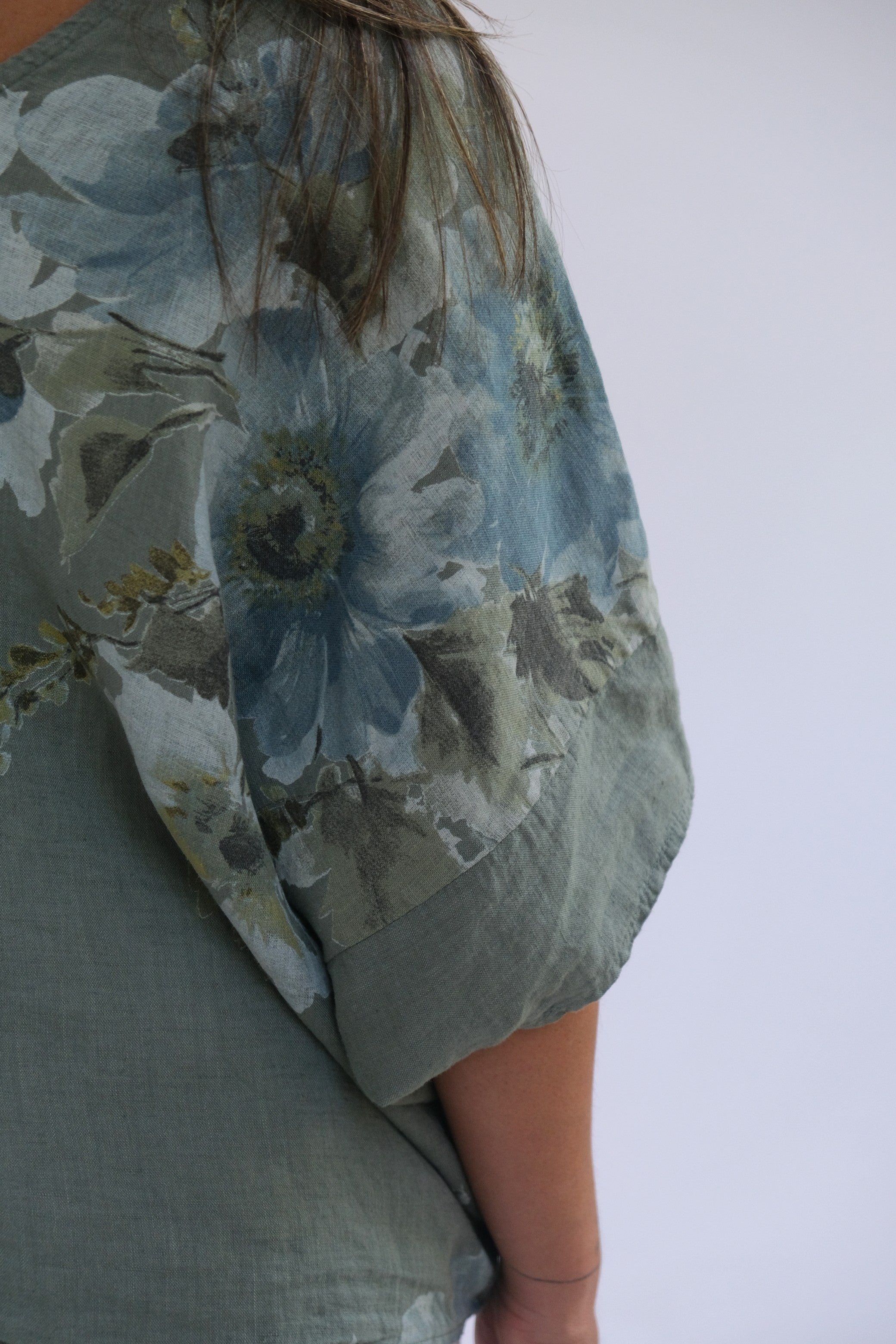 Blusa Marfi Verde Seco