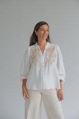 Blusa Málaga Blanco