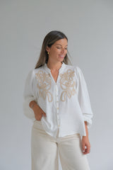 Blusa Málaga Blanco