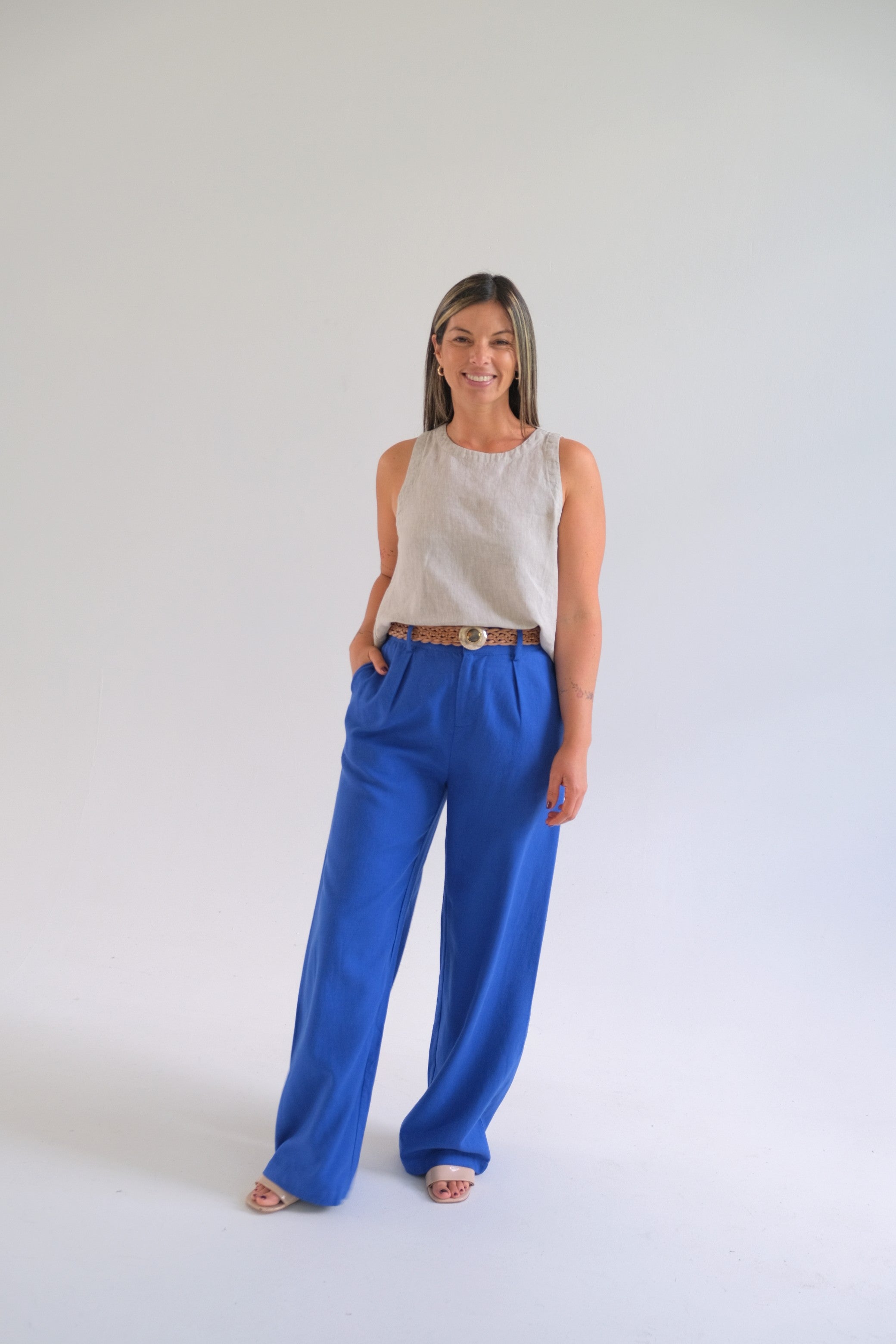 Pantalón Felippa Azul Francia