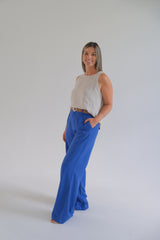 Pantalón Felippa Azul Francia