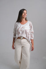 Sweater Hibisco Tostado