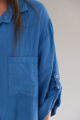 Camisola Artemisa Azul Francia