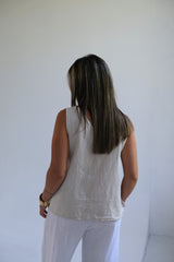 Musculosa Oriana Beige