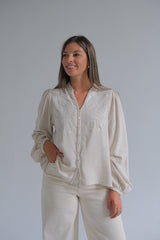 Blusa Málaga Beige