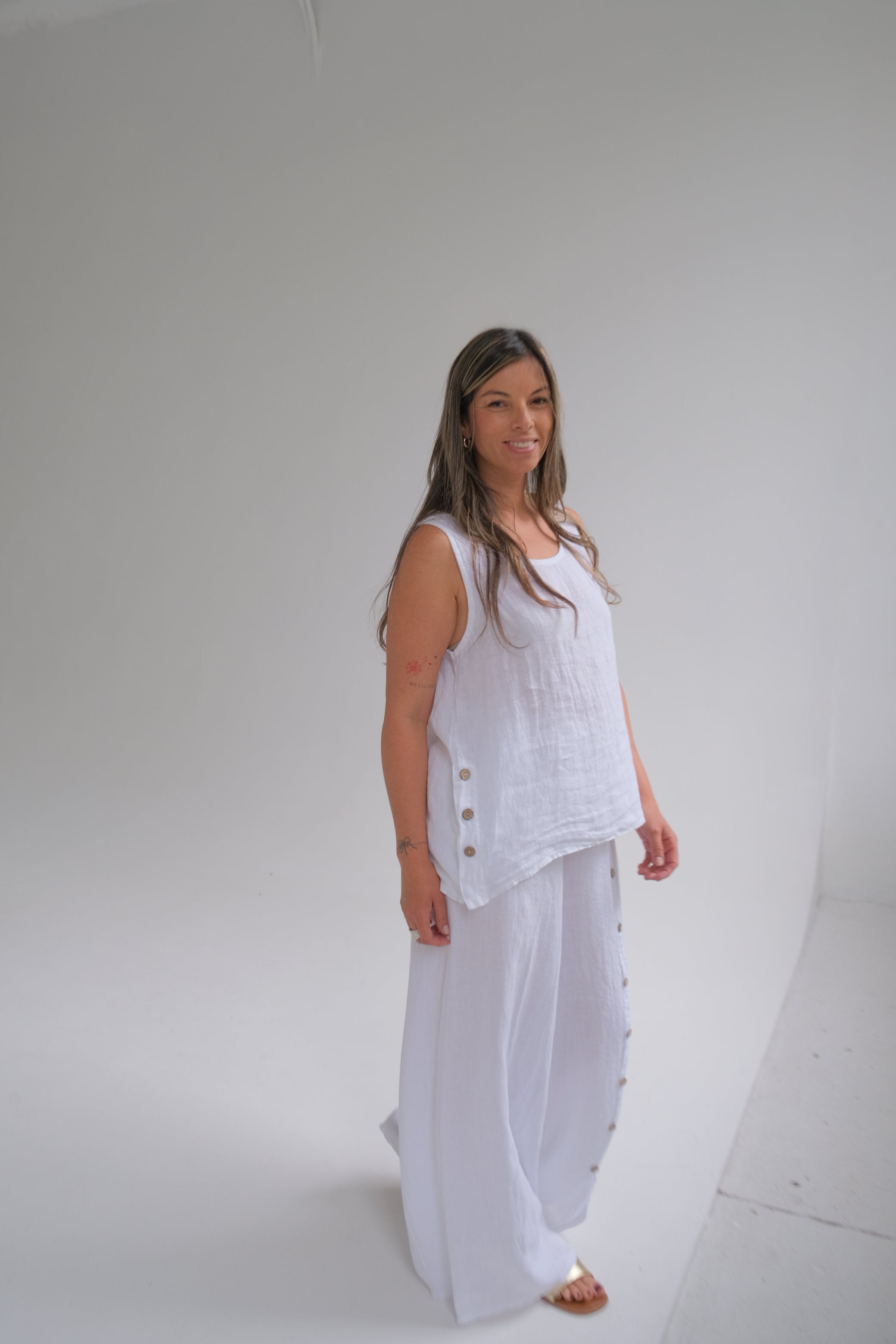 Pantalon Lily Blanco