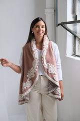 Chaleco Connie Rosa