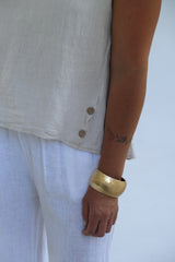 Musculosa Oriana Beige