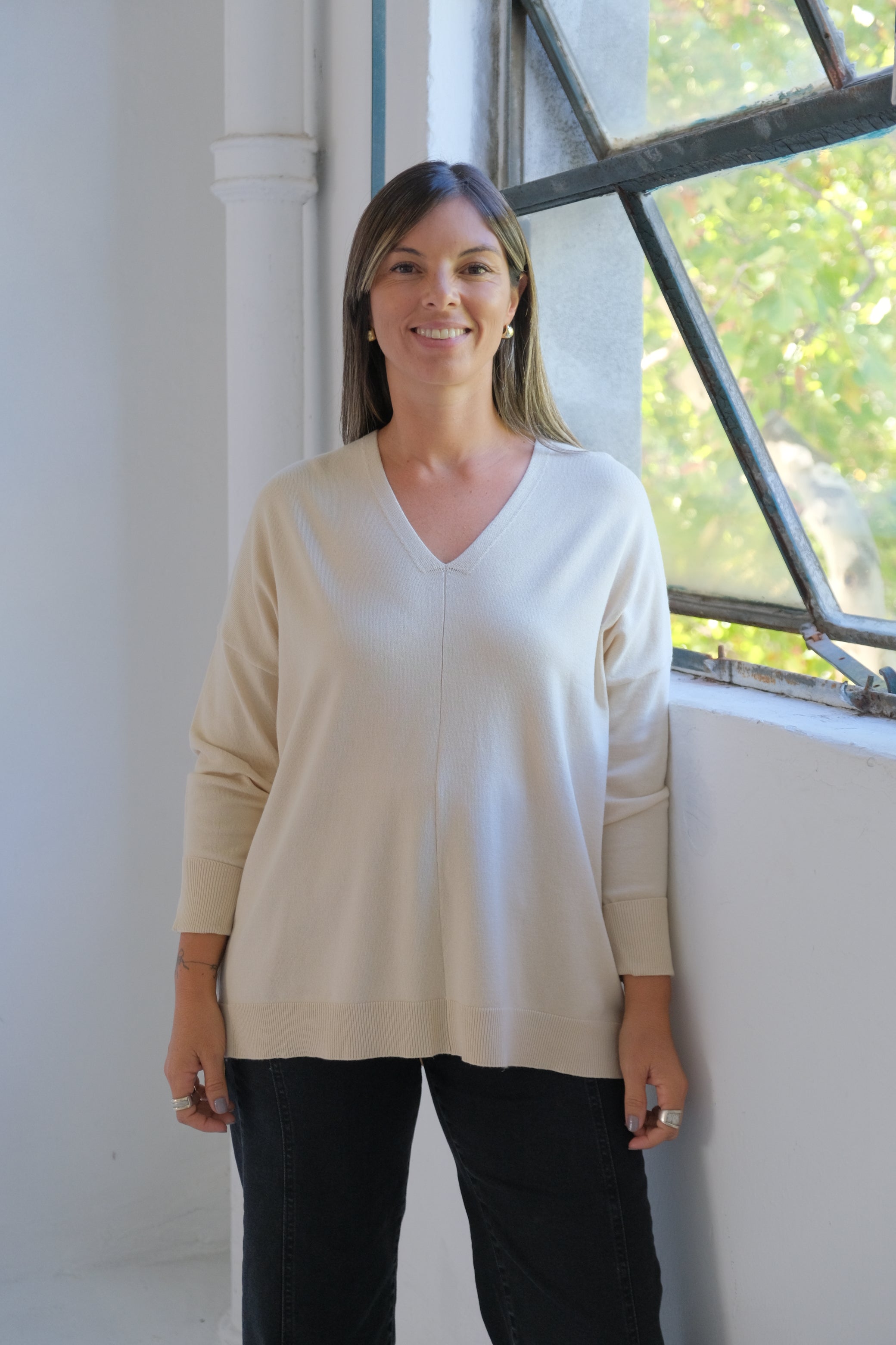 Sweater Línea Crudo
