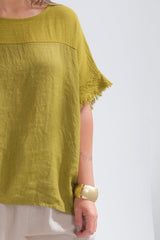 Remera Mixy Pistacho