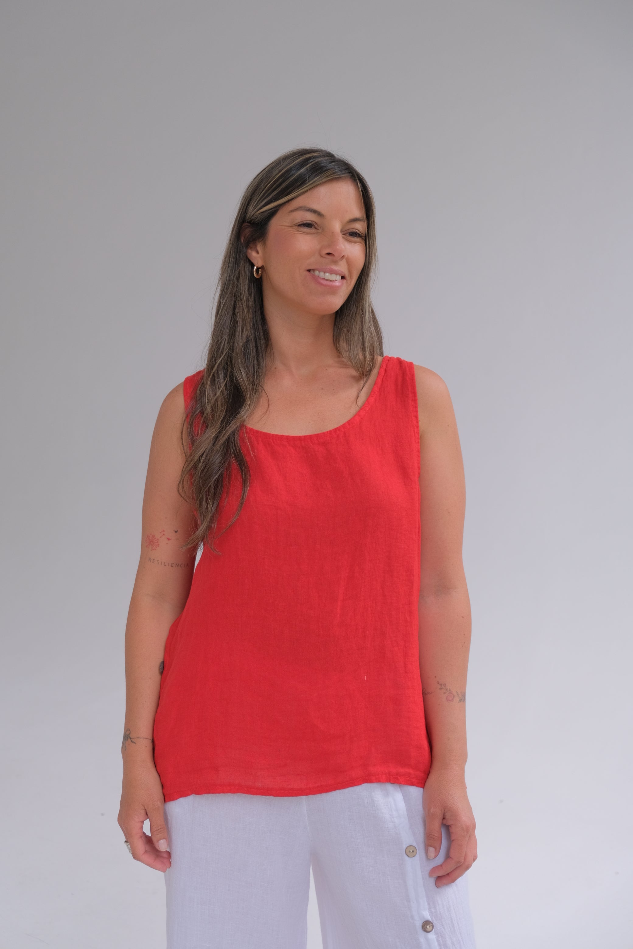 Musculosa Lidia Rojo