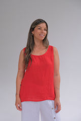 Musculosa Lidia Rojo