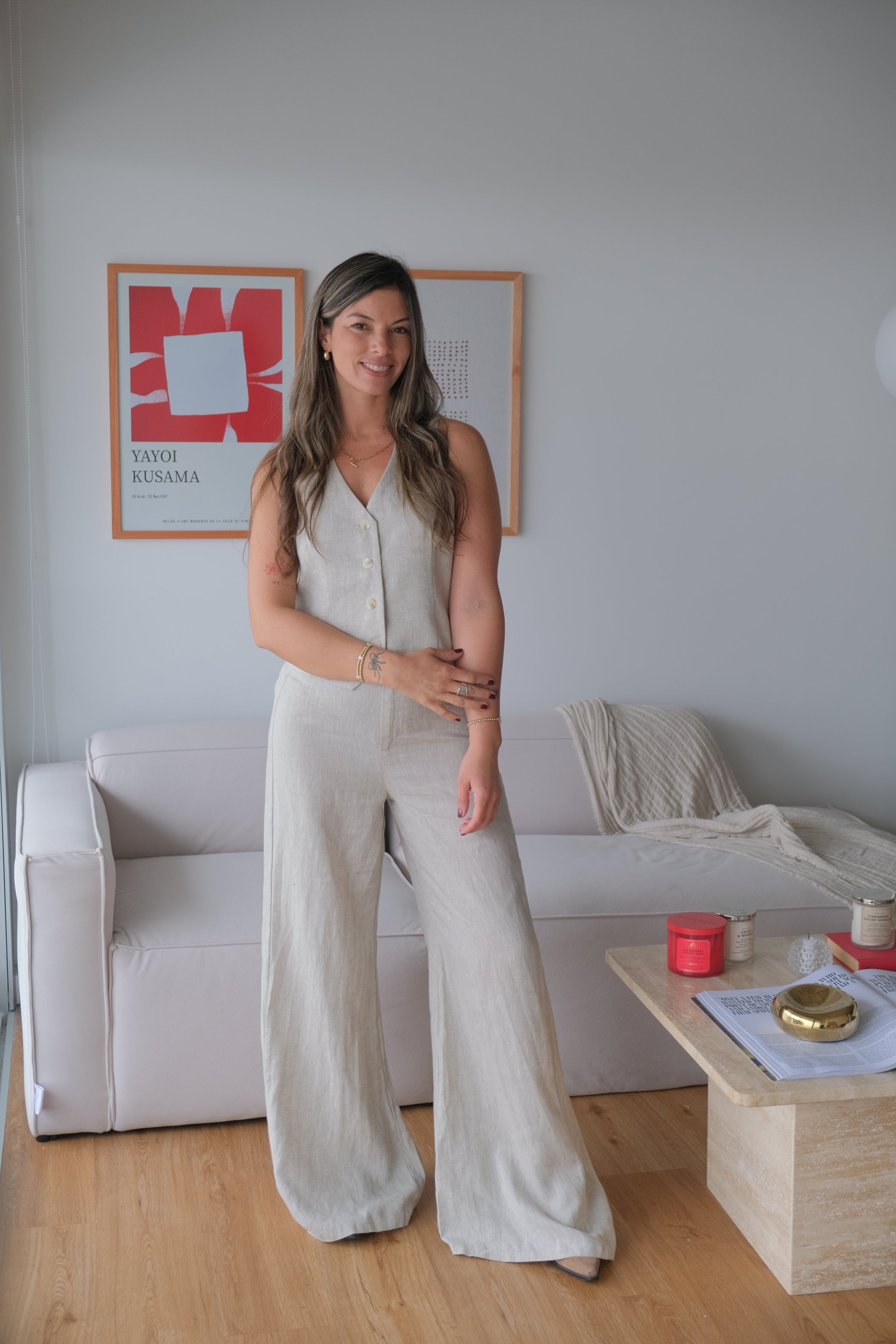 Pantalón Bruna Beige CÁPSULA