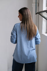 Remera Gia Celeste Jean