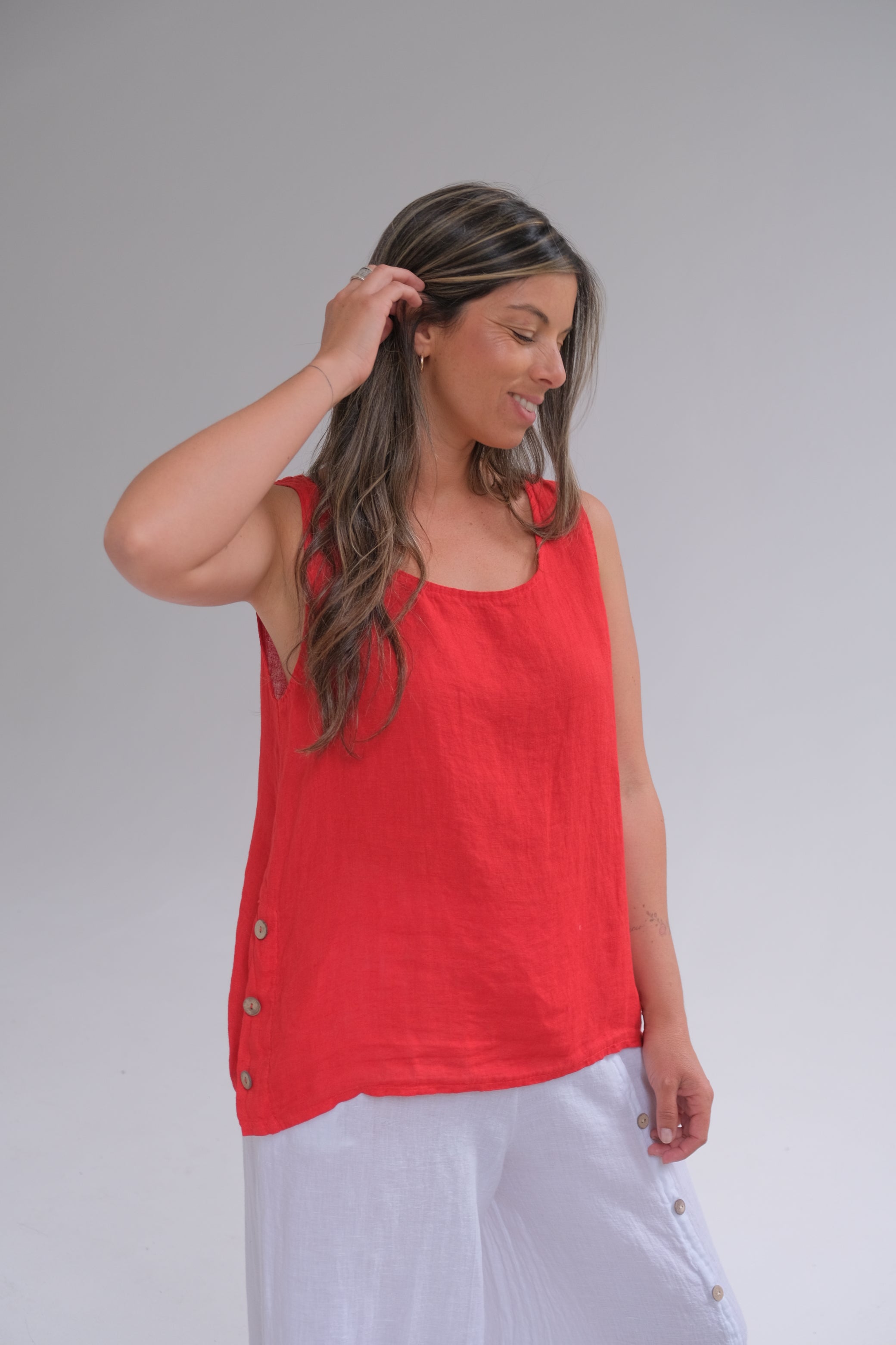 Musculosa Lidia Rojo